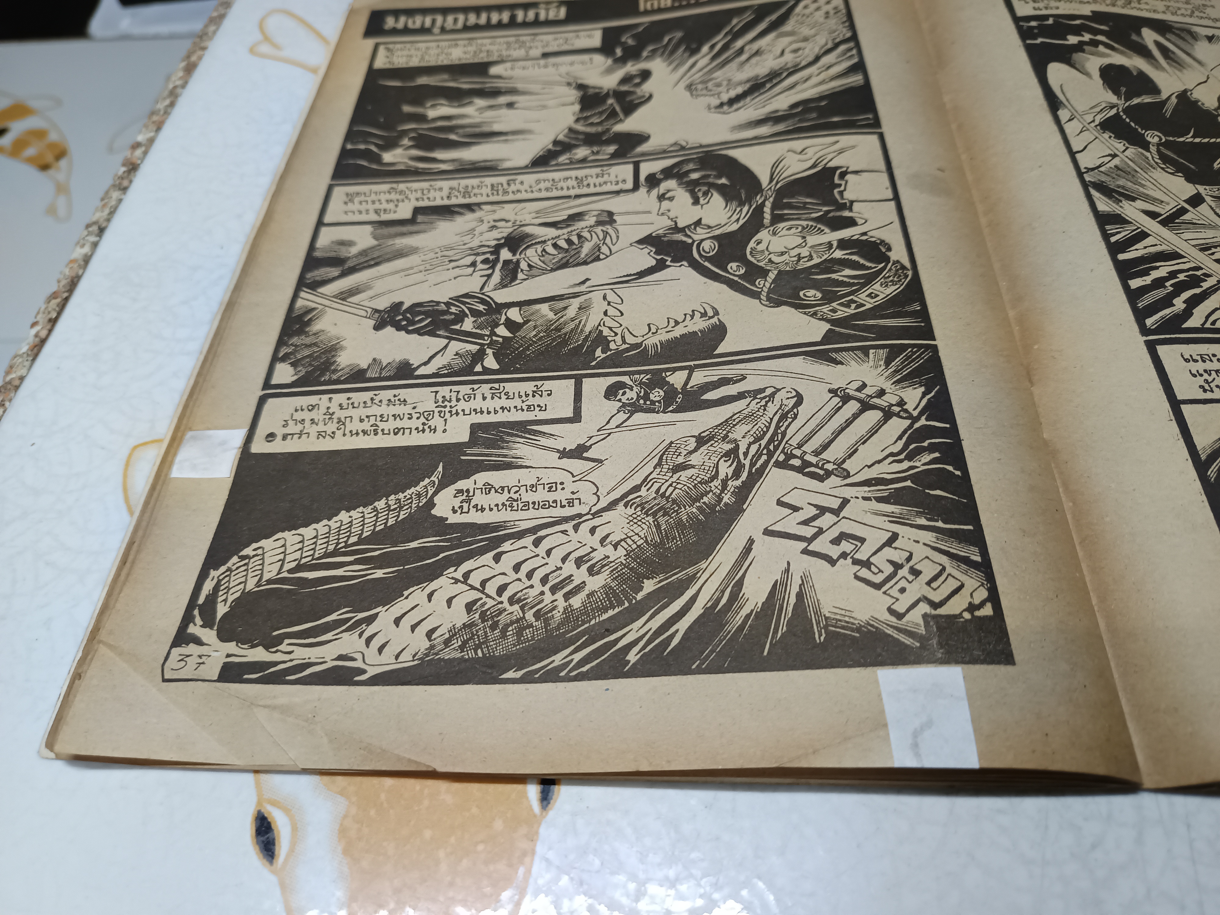 นิยายภาพของ ราช เลอสรวง ตอน มงกุฎมหาภัย 1 เล่มจบ / สิงห์ดำ ภาคพิเศษ (เล่มเดียวจบ)