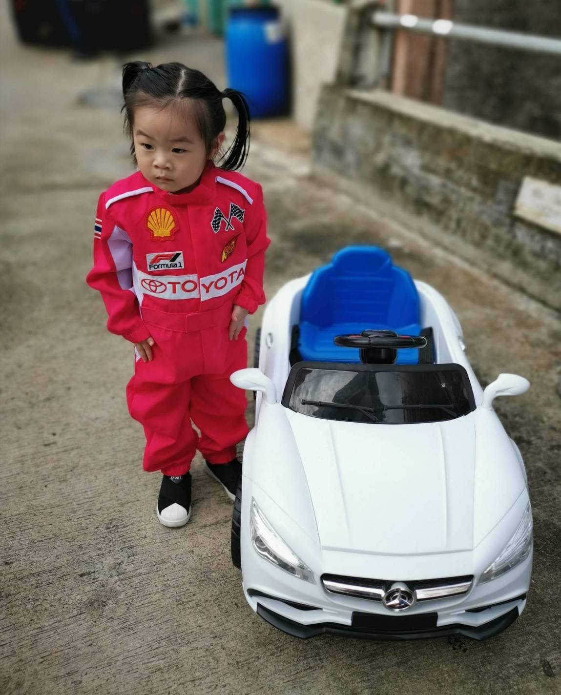 ชุดเด็ก นักแข่งรถ