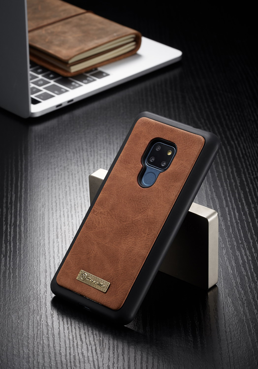 เคส Huawei Mate 20 #เคสฝาพับ CASEME แยกเคสได้แบบกระเป๋าหนังแยก 2 ใน 1 คุณภาพดี