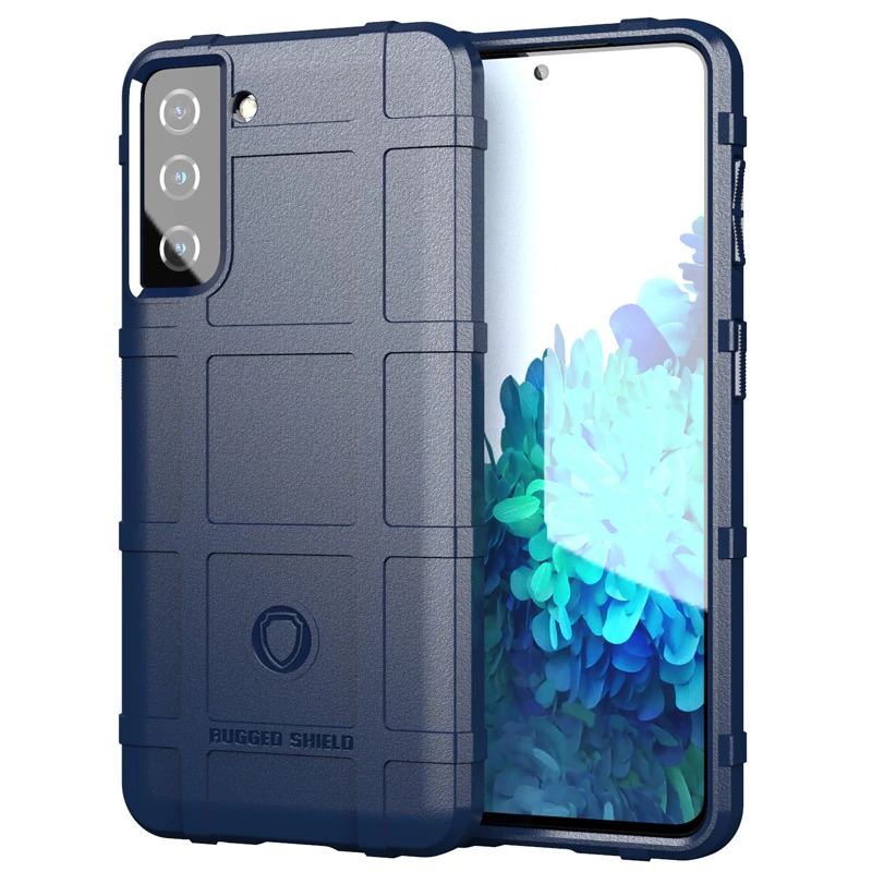 เคส Samsung Galaxy S22+ 5G#เคสฝาหลัง Rugged Shield Series Soft Silicone Shock Absorption Matte กันกระแทก