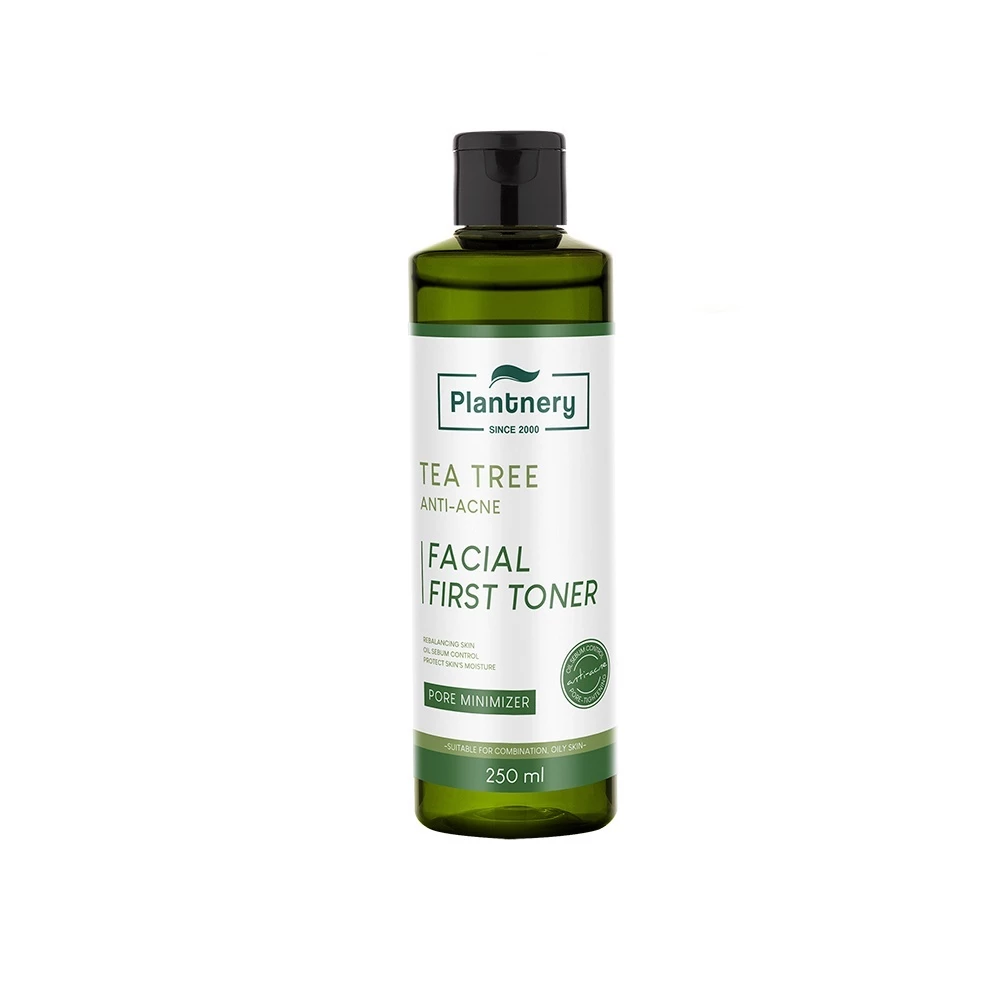 Plantnery Tea Tree First Toner 250ml. โทนเนอร์ ที ทรี โทนเนอร์ปรับสภาพผิว