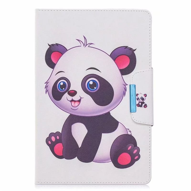 Case Samsung Galaxy Tab S5e SM-T720 / SM-T725 #เคสฝาพับพิมพ์ลาย Pattern Printing Wide Clasp Stand Wallet Flip Leather
