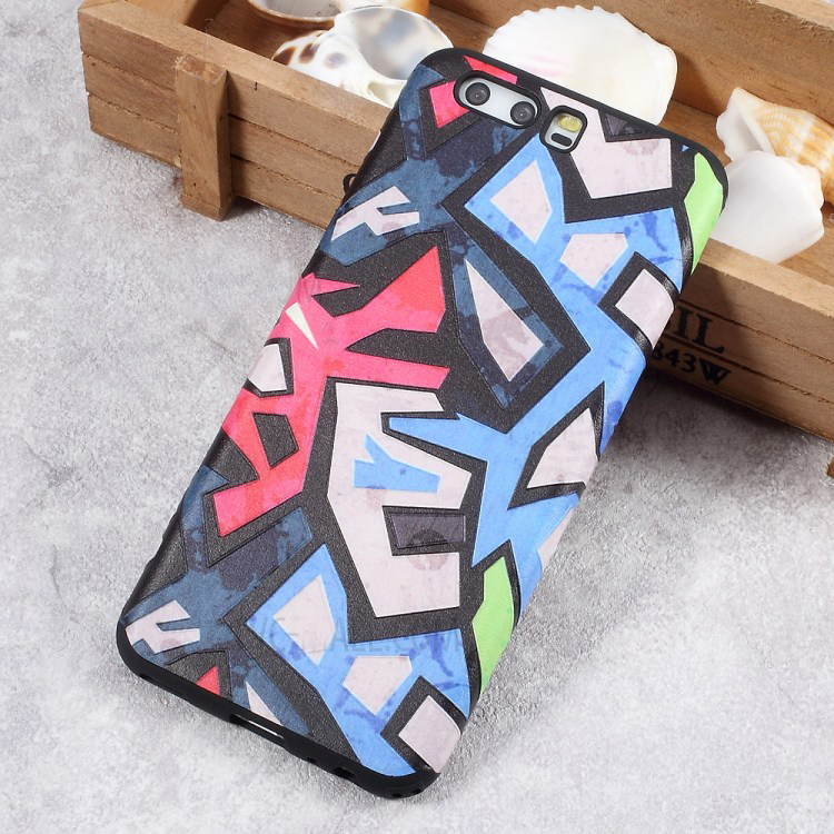 Case Huawei P10 Plus เคสฝาหลังนิ่ม พิมพ์ลาย Embossing TPU Flexbile Mobile Shell