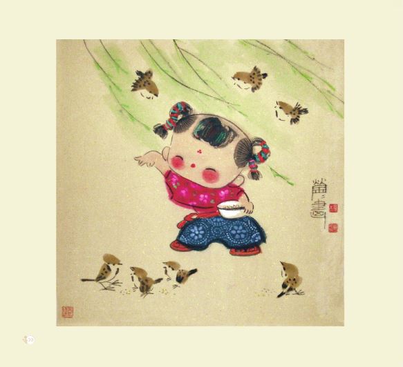 หนังสือหนูรักบทกวีภาษาจีน (สำหรับเด็ก) 中国娃娃爱诗词 Chinese Doll Love Poetry (For Kids)