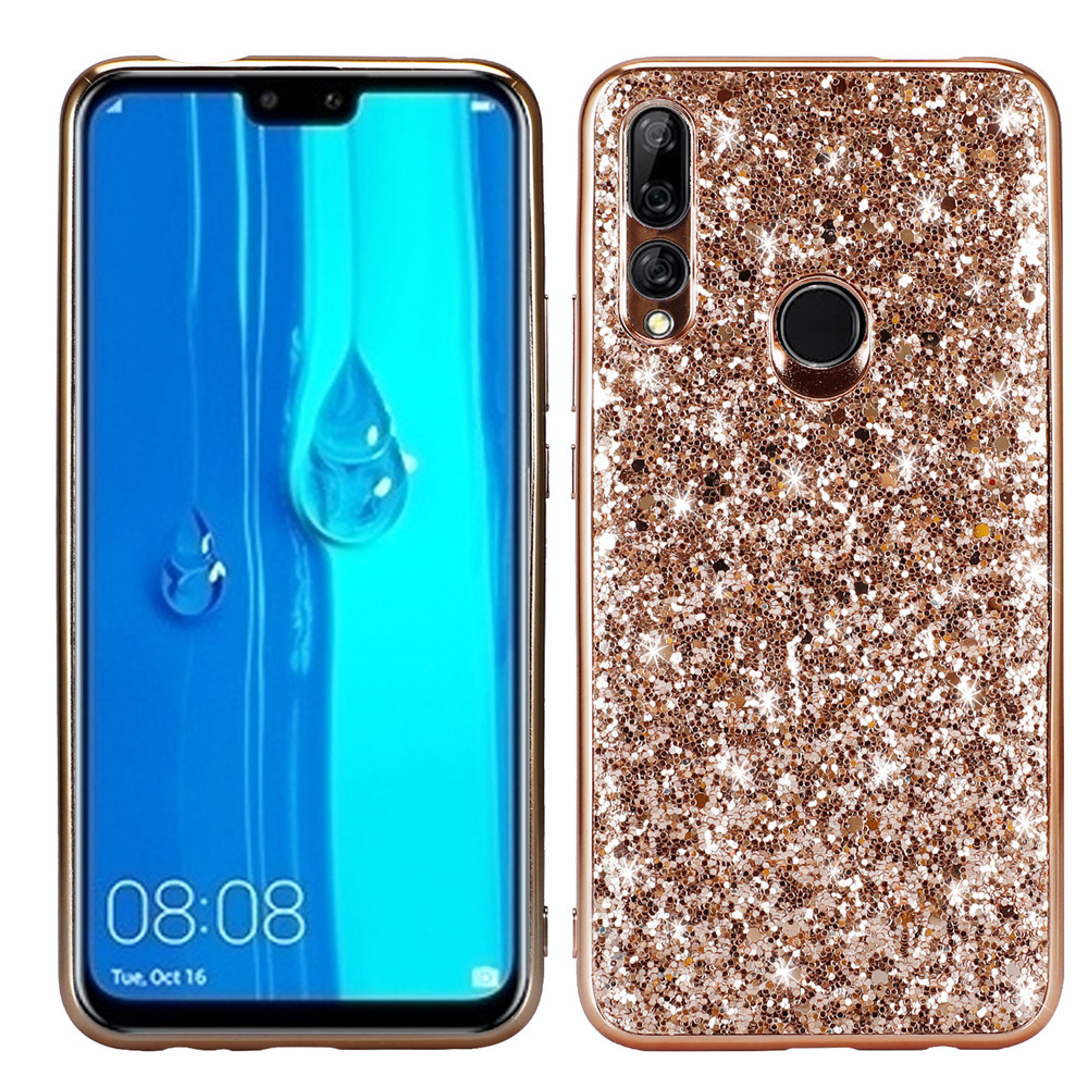Case Huawei Y9 Prime 2019 #เคสฝาหลัง Glittering Sequins Electroplating ประกายระยิบระยับสวยงาม