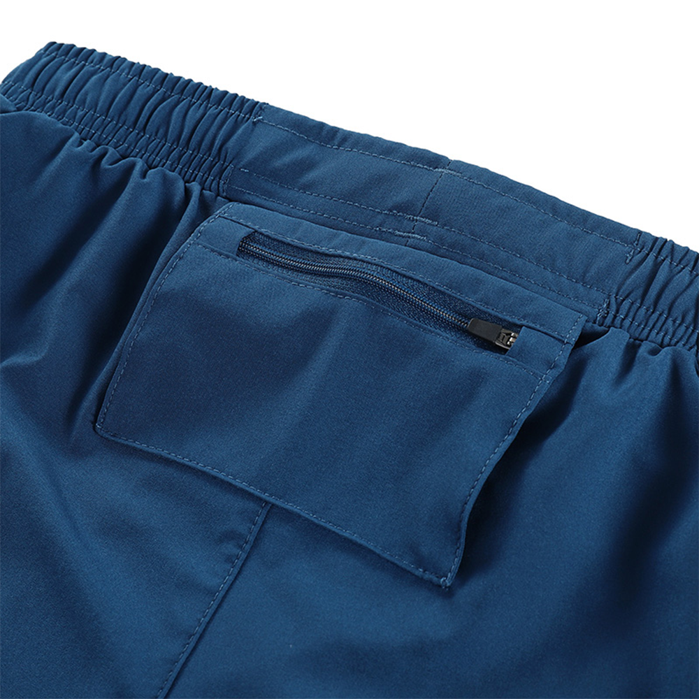 กางเกงวิ่งมาราธอน 2-in-1 มีซิปกระเป๋าหลัง มีช่องเก็บผ้าเช็ดเหงื่อได้ ARSUXEO รุ่น B192(F6)