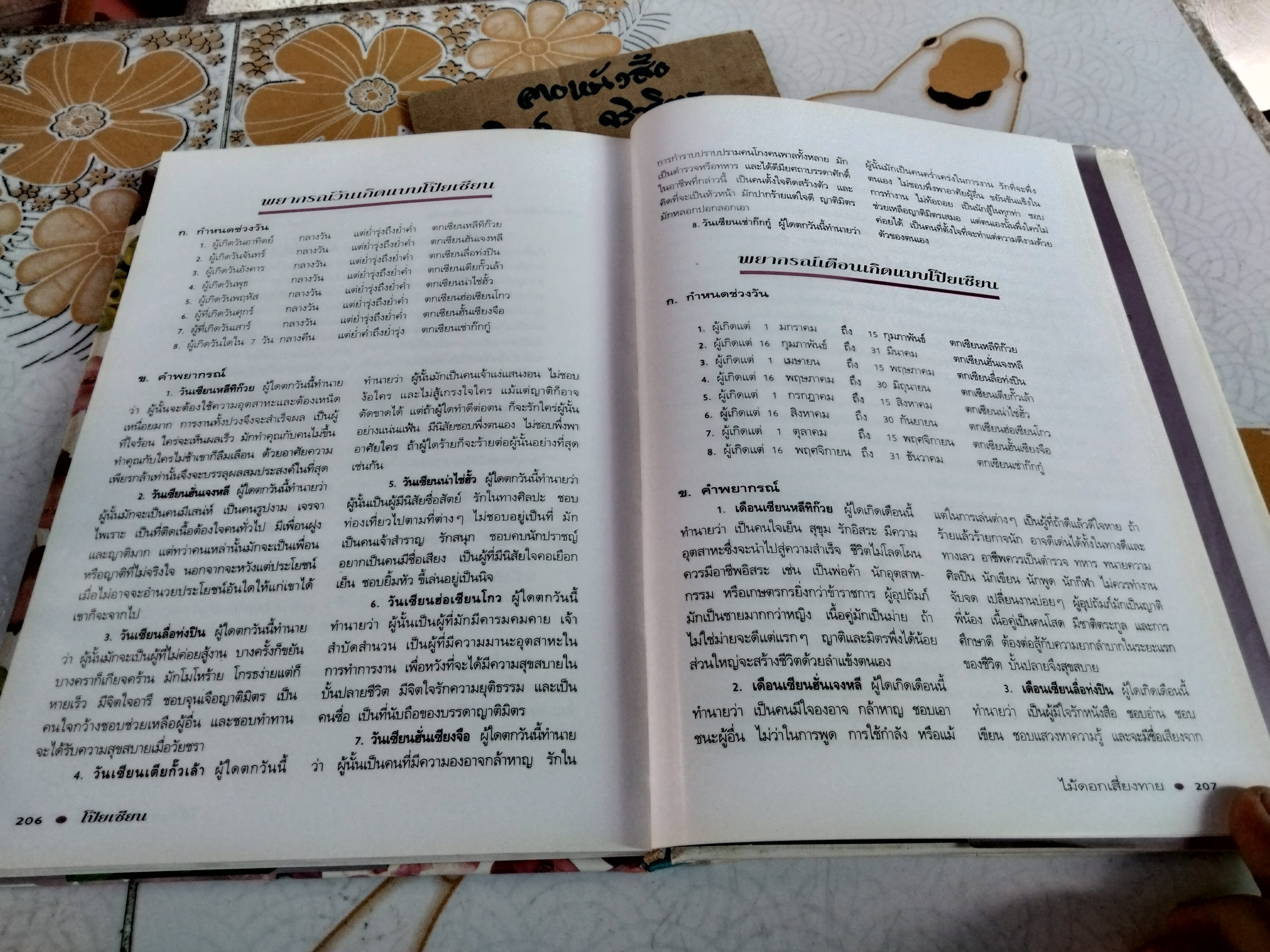 โป๊ยเซียน ไม้ดอกเสี่ยงทาย เล่ม 1 อุไร จิรมงคลการ เรียบเรียง , พิมพ์ครั้งแรก พ.ศ 2538