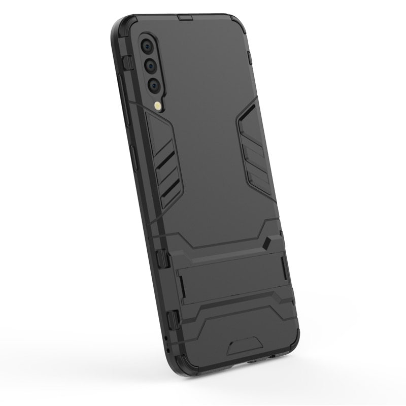 เคส Samsung Galaxy A50 / A50s / A30s #เคสฝาหลังพลาสติก ไฮบริด TPU + Kickstand (สินค้าพร้อมส่ง)