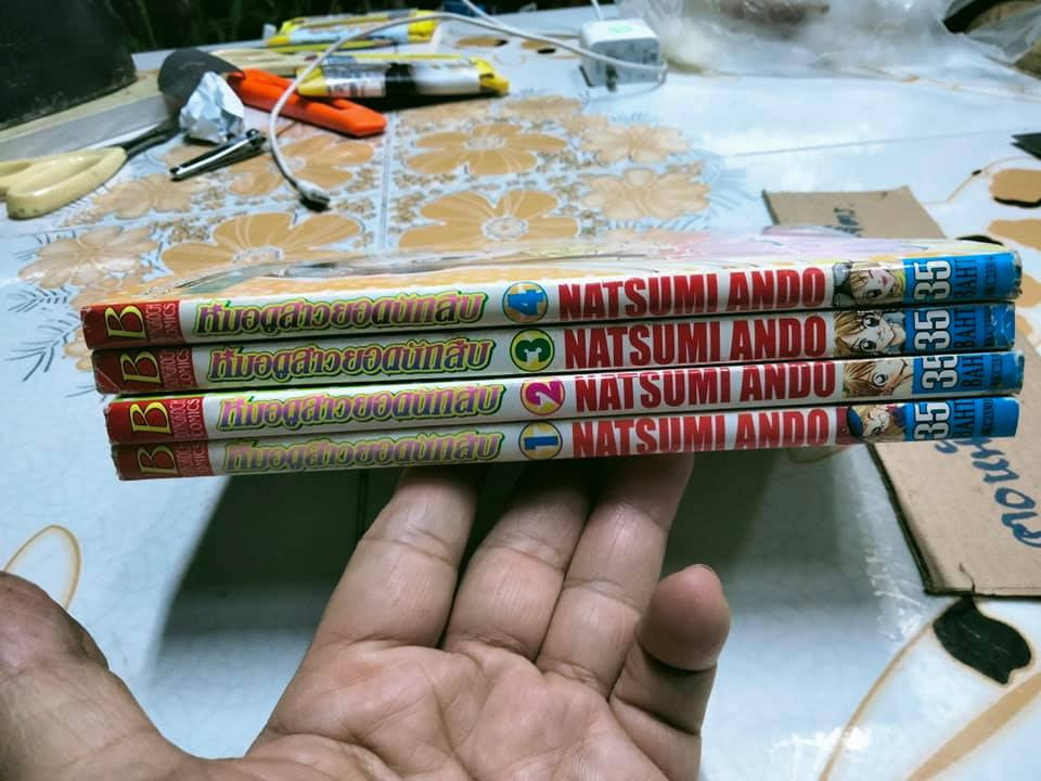 หมอดูสาวยอดนักสืบ (4 เล่มจบ) NATSUMI ANDO