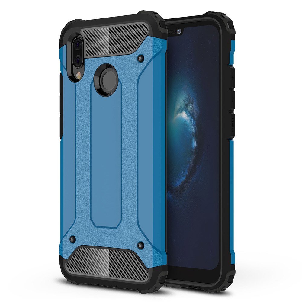 Case Huawei nova 3i #เคสฝาหลังเกราะป้องกัน ไฮบริด พลาสติก+TPU Heavy Duty Rugged Hybrid