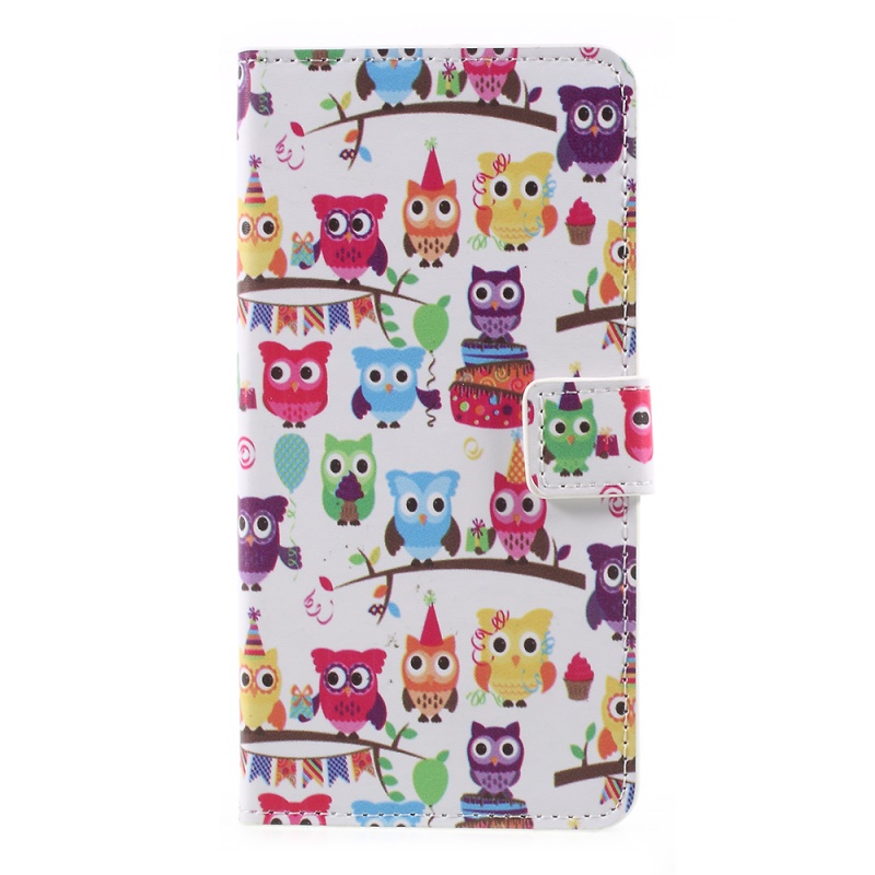 Case Huawei Y7 2017 #เคสสไตล์กระเป๋าสตางค์ หนัง PU พิมพ์ลาย Pattern Printing