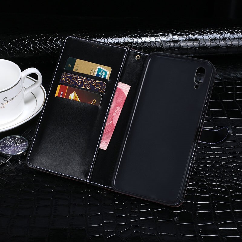 Case Vivo V7 Plus #เคสฝาพับหนัง PU รูปแบบหนังจระเข้สไตล์กระเป๋าสตางค์สวยงามทันสมัย