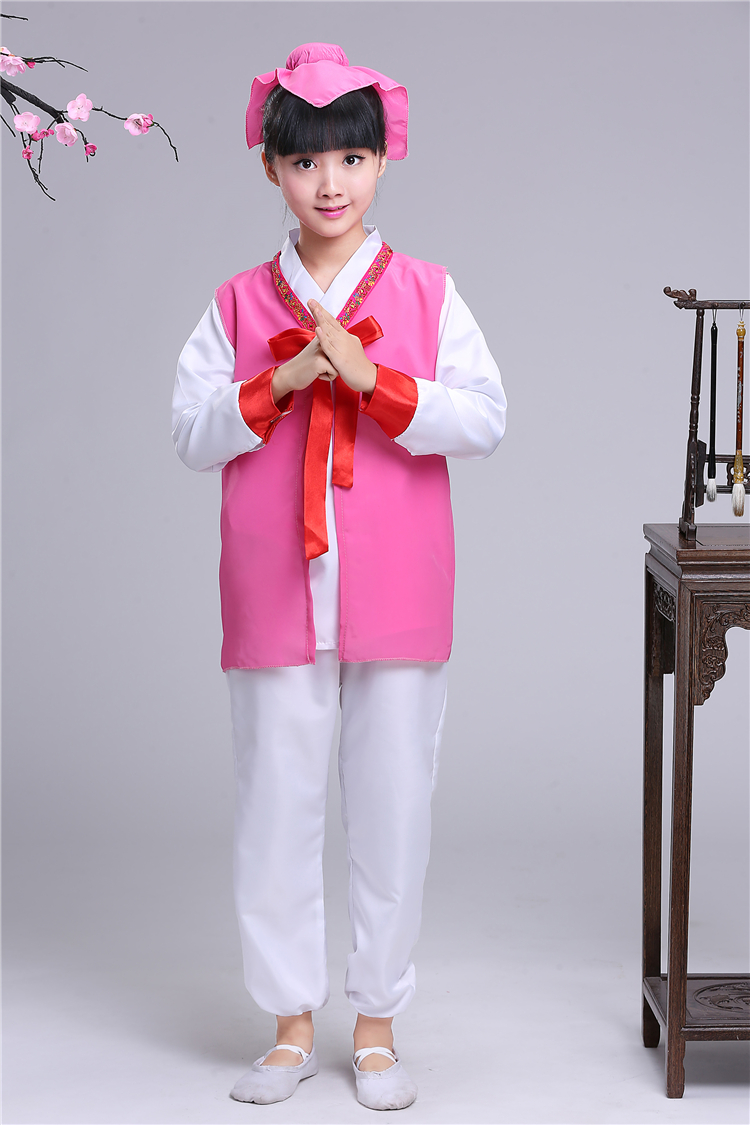 ชุดเสื้อผ้าแต่งกายเด็กชาวจีนโบราณ 儿童古装汉服 Chinese Children Traditional Costumes