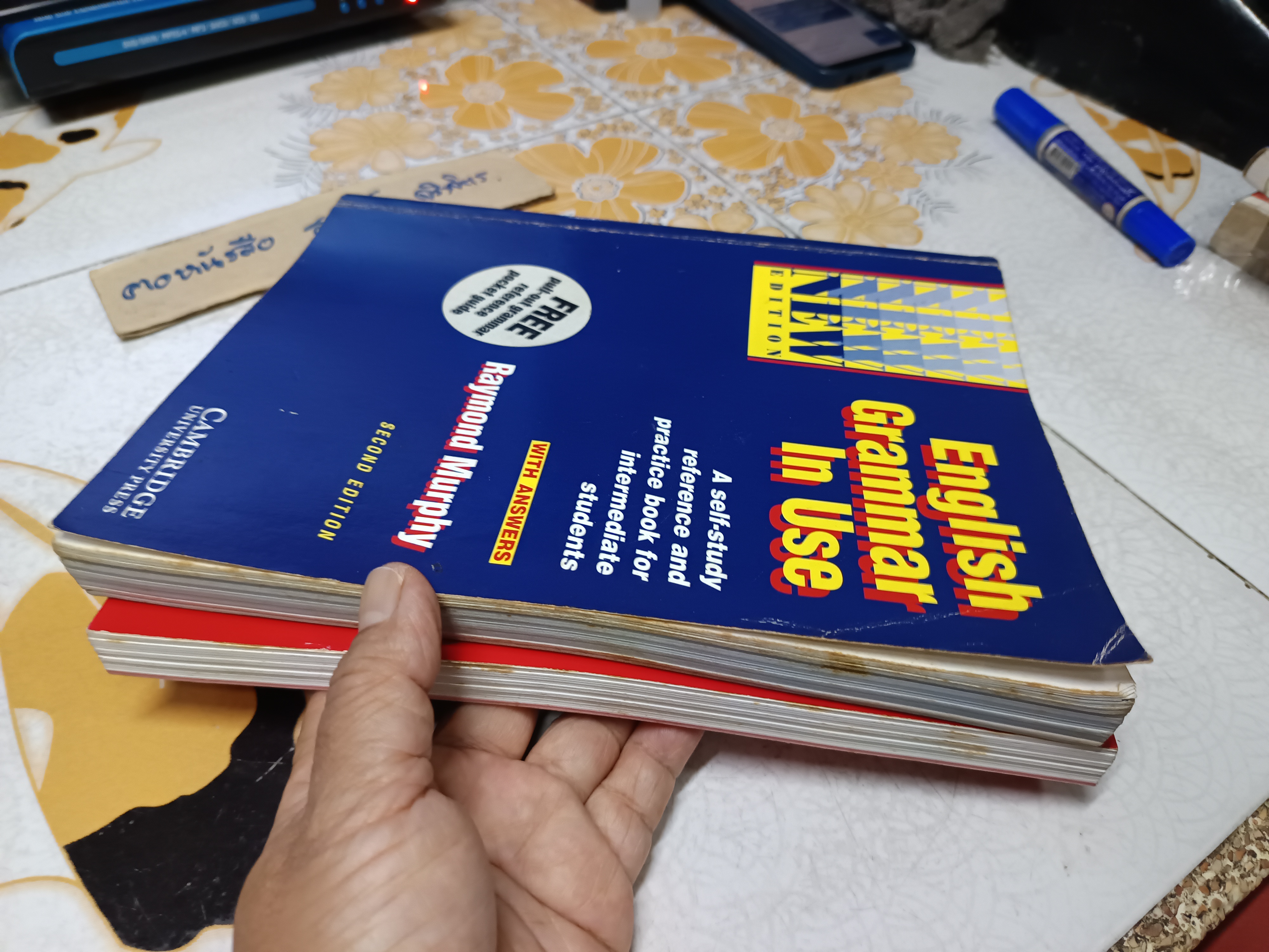 ขายรวม 2 เล่ม ESSENTIAL GRAMMAR IN USE + ENGLISH GRAMMAR IN USE ฉบับภาษาอังกฤษทั้งเล่ม RAYMOND MURPHY **สินค้าหมด**