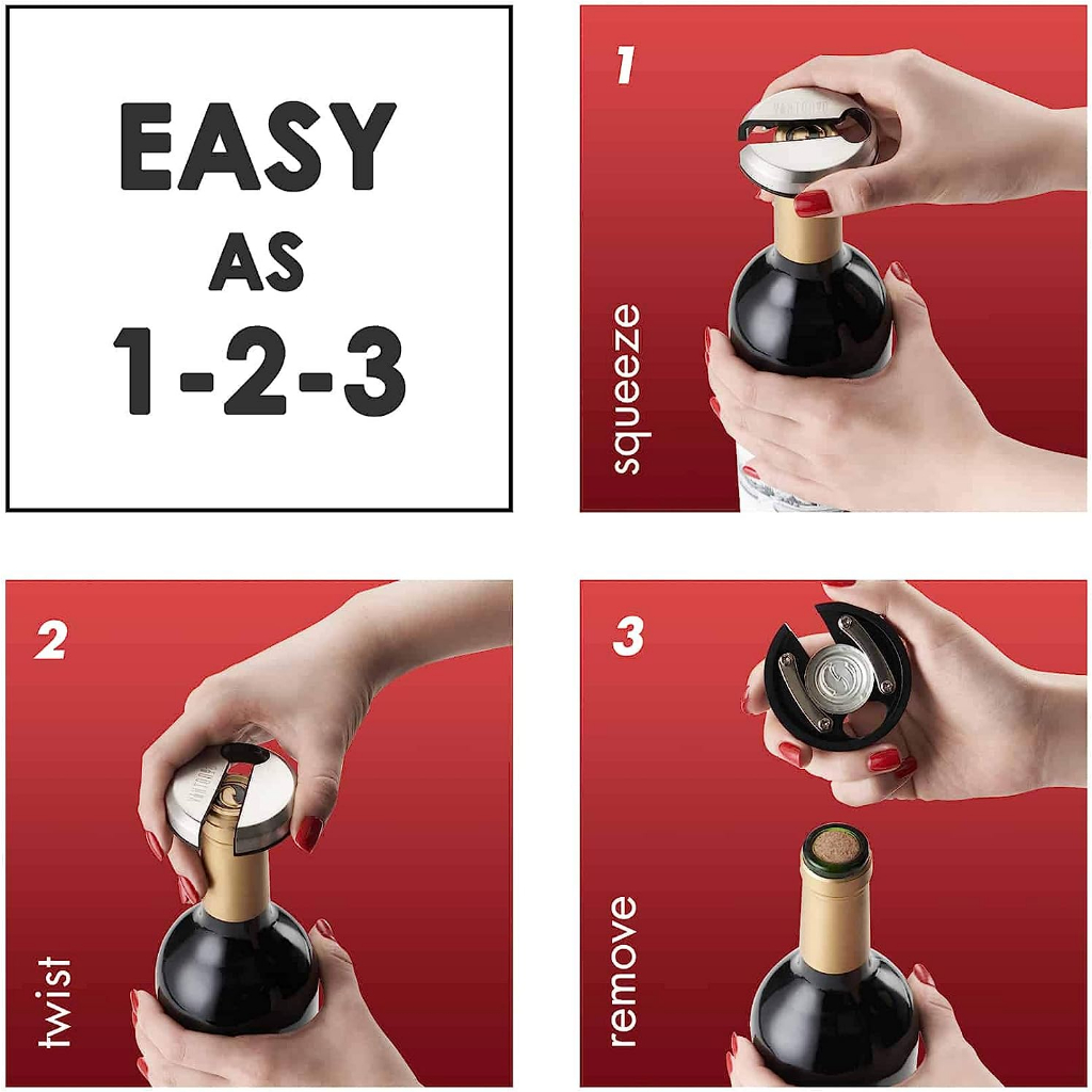 (Pre Order) Vintorio® Wine Foil Cutter, Sharp Remover for Wine Seals เครื่องตัดฟอยล์ไวน์ อุปกรณ์เสริมที่เปิดขวดไวน์