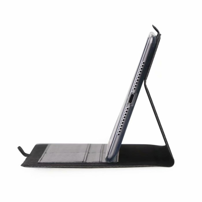 Case Huawei MediaPad M5 (8.4 นิ้ว) #เคสฝาพับลาย Carbon Fiber Texture Magnetic Leather Shell มีช่องใส่การ์ด