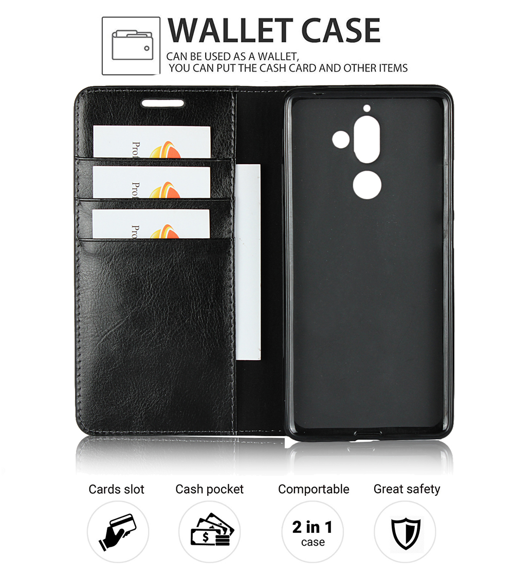 Case Nokia 7 plus #เคสฝาพับสไตล์กระเป๋าสตางค์หนังแท้คุณภาพดีราคาถูก