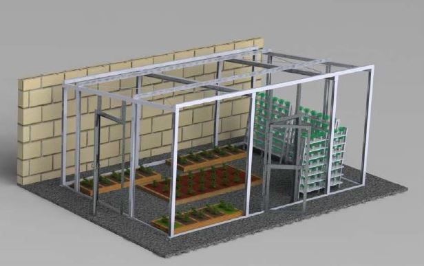 โรงเรือนปลูกพืชมิ้นสายพันธุ์ มิ้น MInt Greenhouse