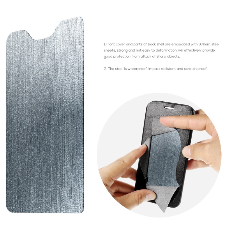 Case Asus Zenfone Max ZC550KL #เคสฝาพับหนัง PU ฝาพับปกเสริมแผ่นเหล็กคุณภาพดีราคาถูก