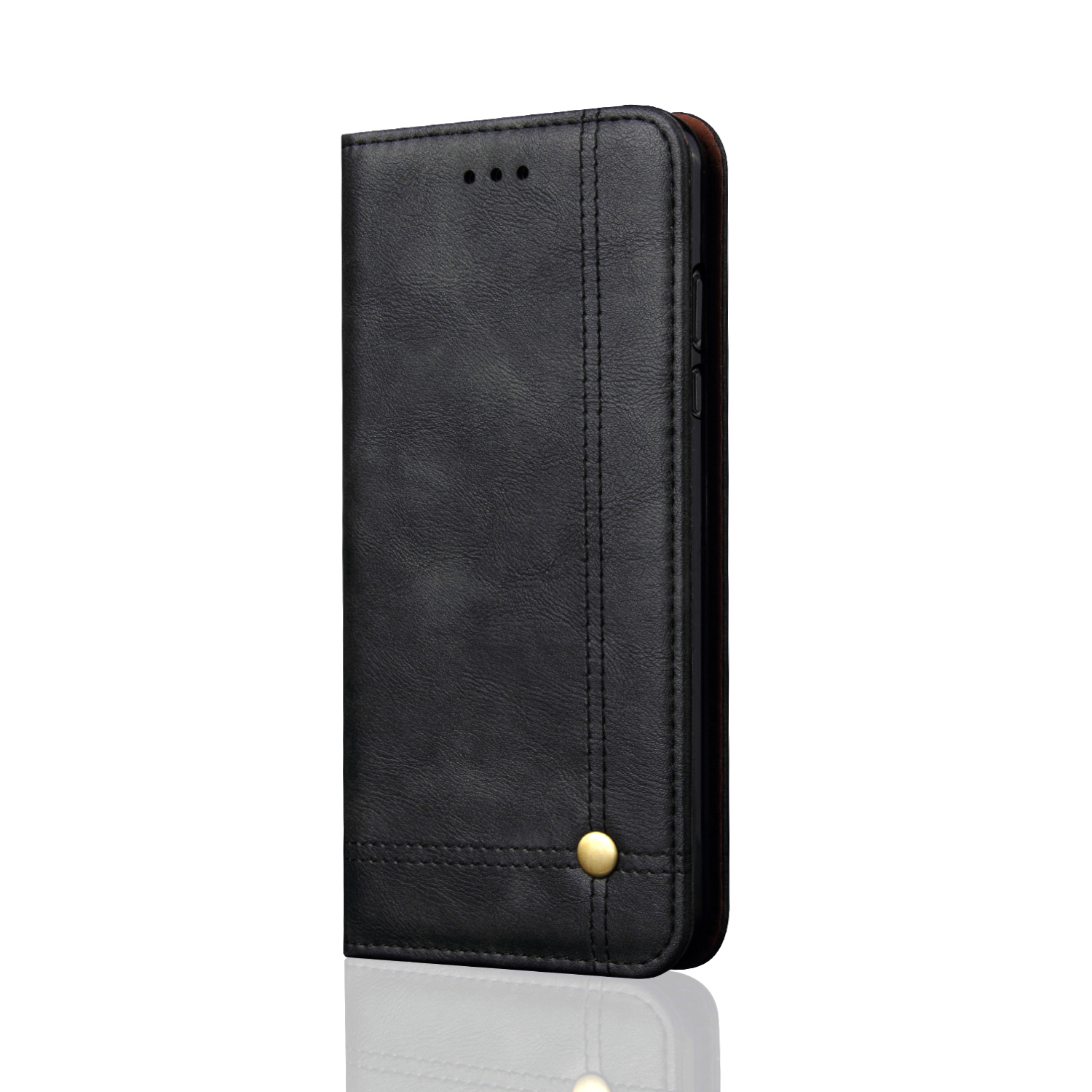 เคส Xiaomi Pocophone F1 #เคสฝาพับหนัง PU Crazy Horse Texture Retro Leather Auto-absorbed Wallet คุณภาพดี
