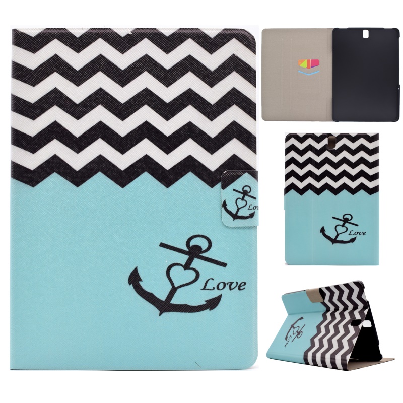 Case Samsung Galaxy Tab S3 9.7นิ้ว #พิมพ์ลวดลาย TPU พับตั้งได้
