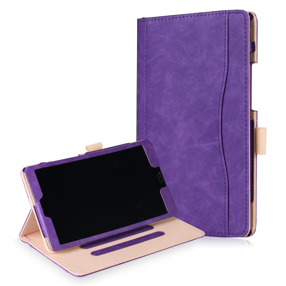 Case Lenovo Tab 4 8 Plus #เคสฝาพับหนัง PU มีแถบยืดหยุ่นสวมนิ้ว Pocket Front PU Leather with Elastic Band