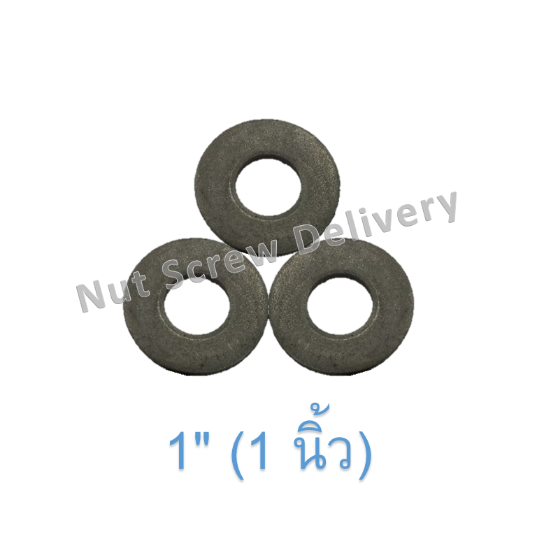 แหวนอีแปะหุน ไม่ชุบ 1" (1 นิ้ว)