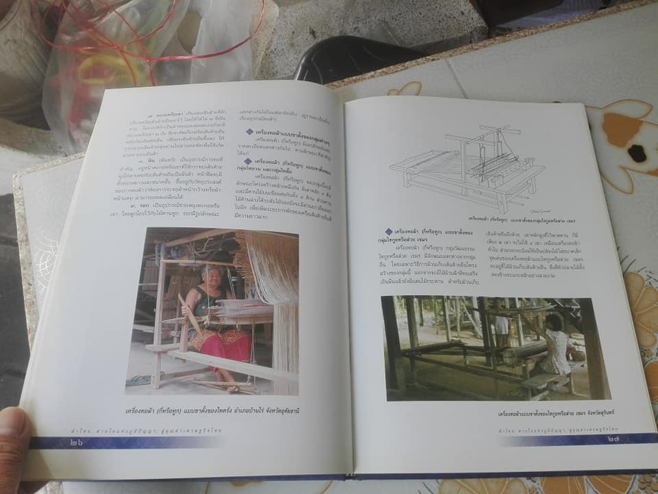 หนังสือ ผ้าไทย-สายใยแห่งภูมิปัญญา..สู่คุณค่าเศรษฐกิจไทย **สินค้า