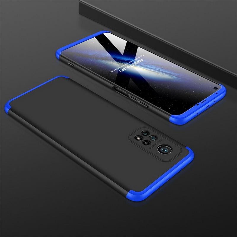 Case Xiaomi Mi 10T #เคสฝาหลังพลาสติกแข็ง Detachable All-wrapped Matte แยกชิ้นได้