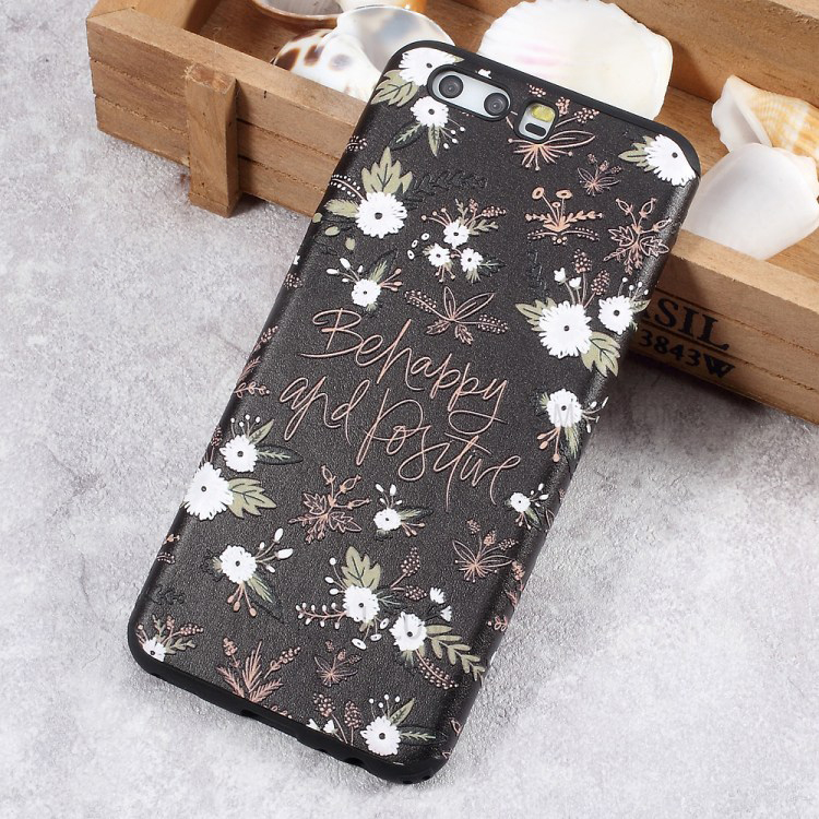 Case Huawei P10 Plus เคสฝาหลังนิ่ม พิมพ์ลาย Embossing TPU Flexbile Mobile Shell
