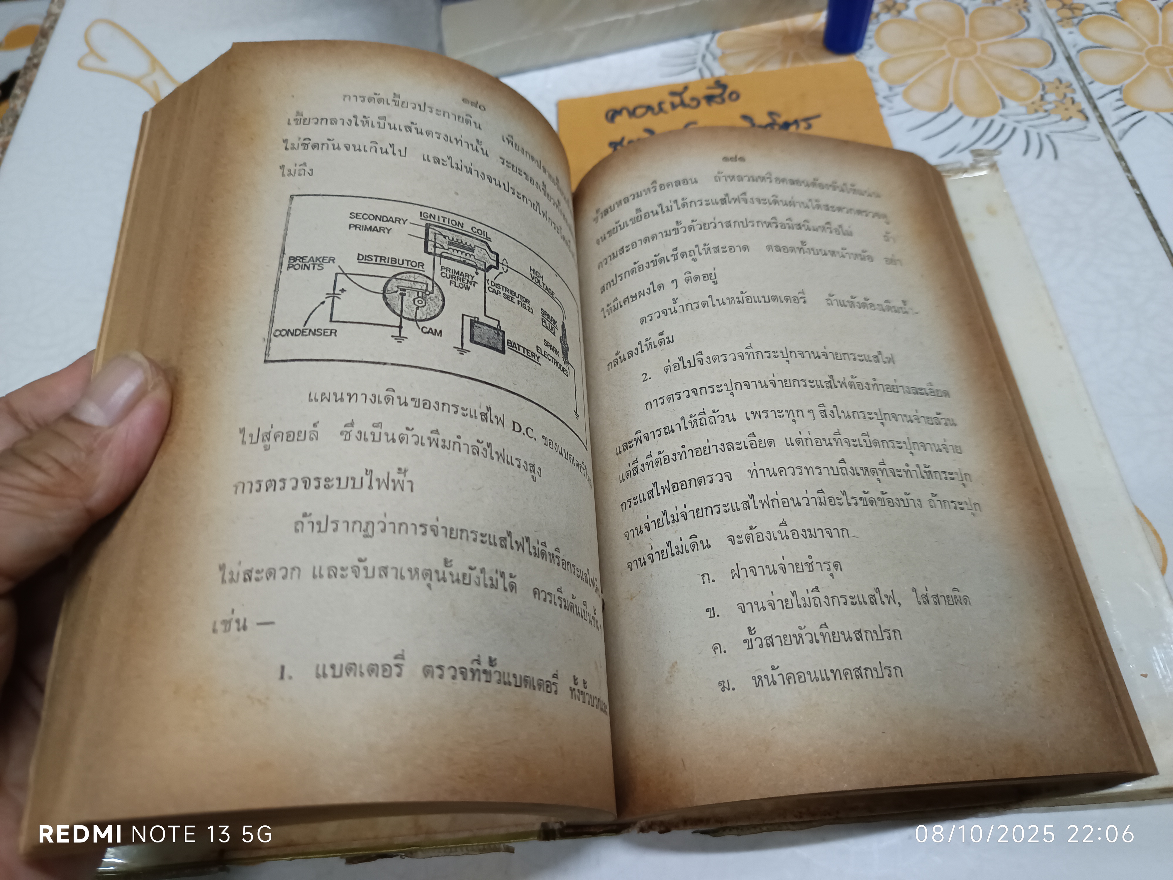 วิธีแก้เครื่องยนต์และกฎจราจร ฉบับสมบูรณ์ รวบรวมโดย ส. ประสิทธิผล สำนักพิมพ์พิทยาคาร พ.ศ 2521