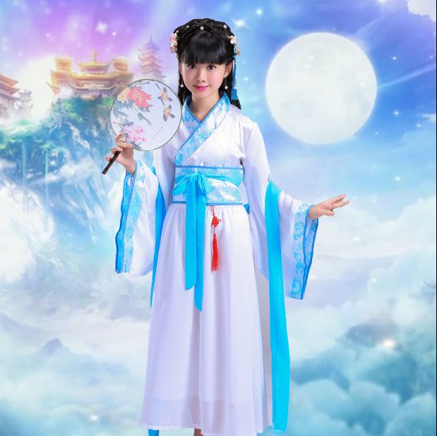 ชุดเทพธิดา เด็กสาว นางฟ้าจีน 仙女古装衣服女童 Chinese Fairy Angel Girls Costumes