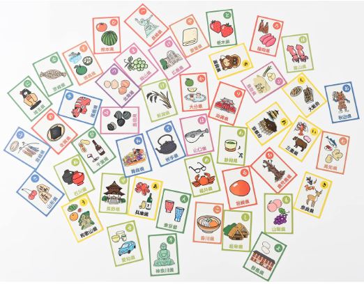 [สื่อการสอนภาษาญี่ปุ่น] แผนที่จิ๊กซอว์ประเทศญี่ปุ่น ジグソーとかるたでよくわかる デラックス日本地図パズル Deluxe Japan National Map Puzzle