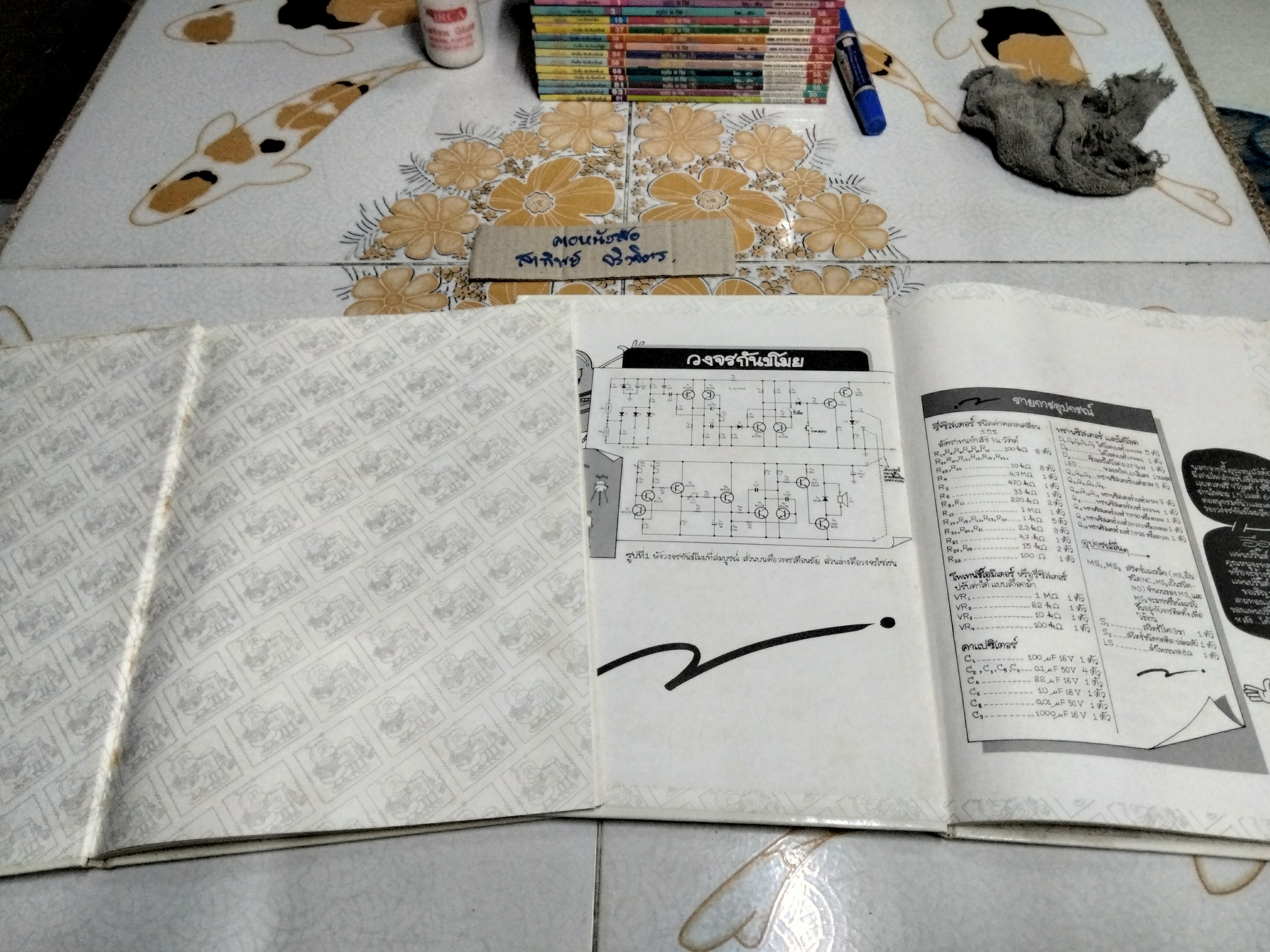 หนังสือ อิเล็กทรอนิกส์แสนสนุก 1+ 2 (ครบชุด)