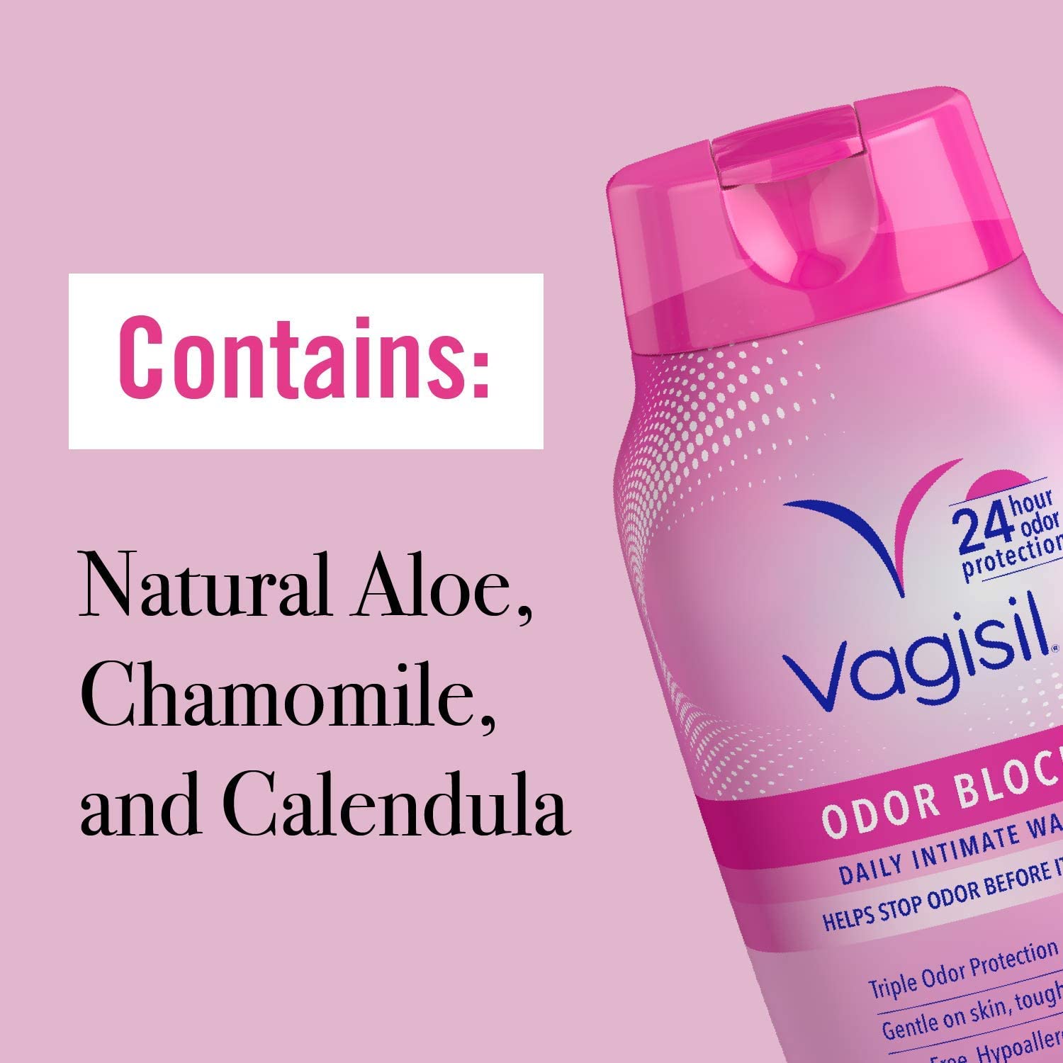 Vagisil® Odor Block Daily Intimate Feminine Wash for Women 354 ml ผลิตภัณฑ์ทำความสะอาดจุดซ่อนเร้น สำหรับผู้หญิง