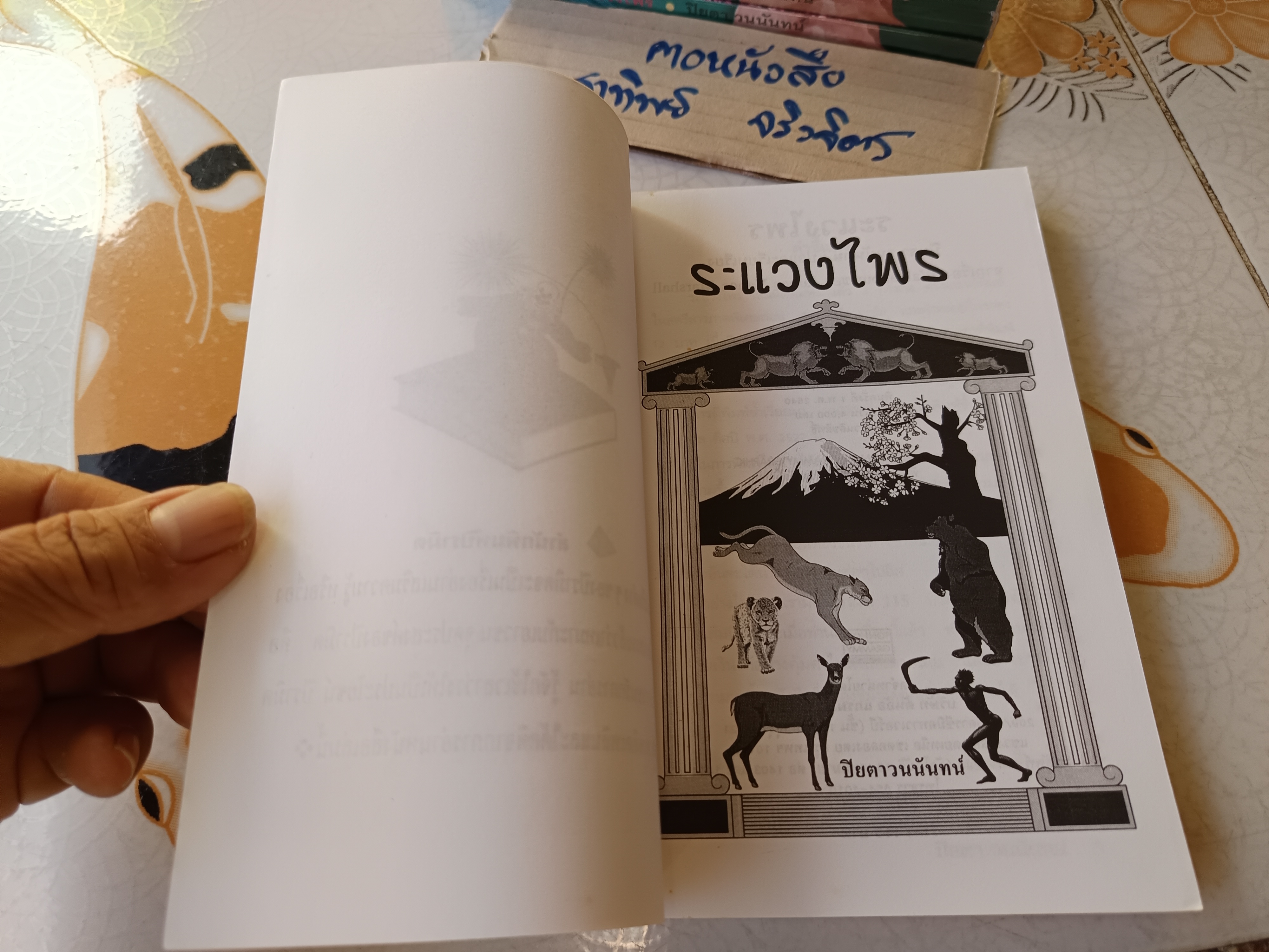 ระแวงไพร (Walkabout) James Vance Marshall เขียน ปิยตา วนนันทน์ แปล - พิมพ์ครั้งที่ 1/2540 สนพ. ต้นอ้อ