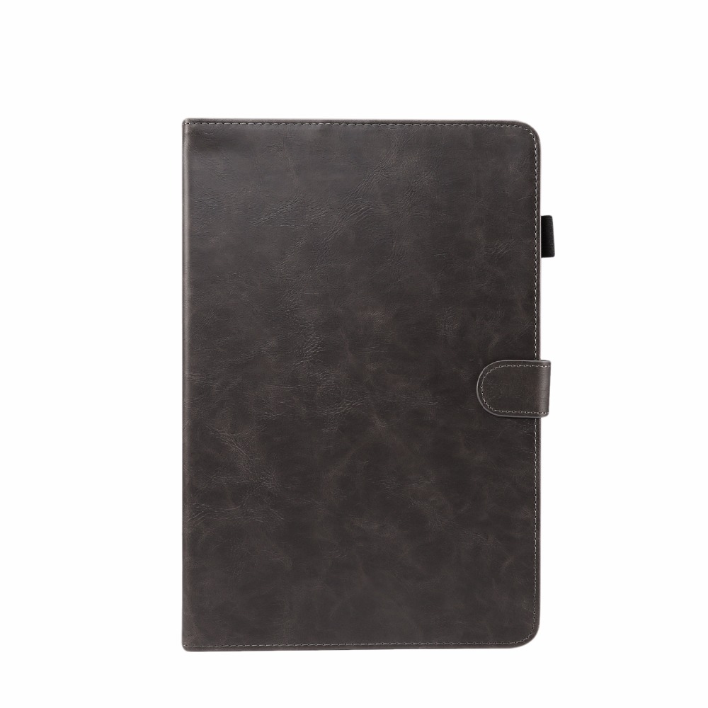 เคส Samsung Galaxy Tab S5e SM-T720 SM-T725 #เคสฝาพับหนัง PU ผิวหนังม้า Crazy Horse Texture PU Leather Wallet