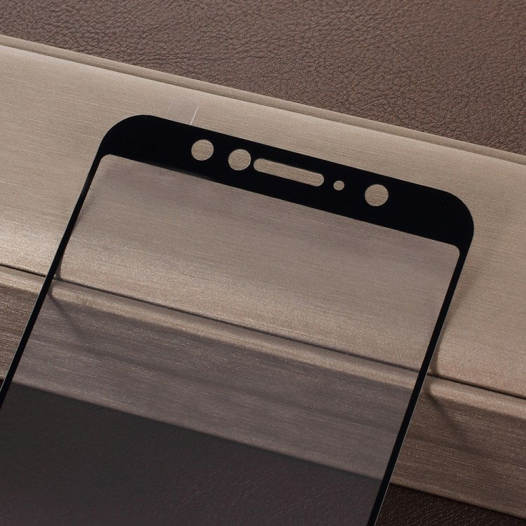 ฟิล์มกระจก Asus Zenfone Max Pro (M1) แบบเต็มจอ Full Size Silk Printing Tempered Glass