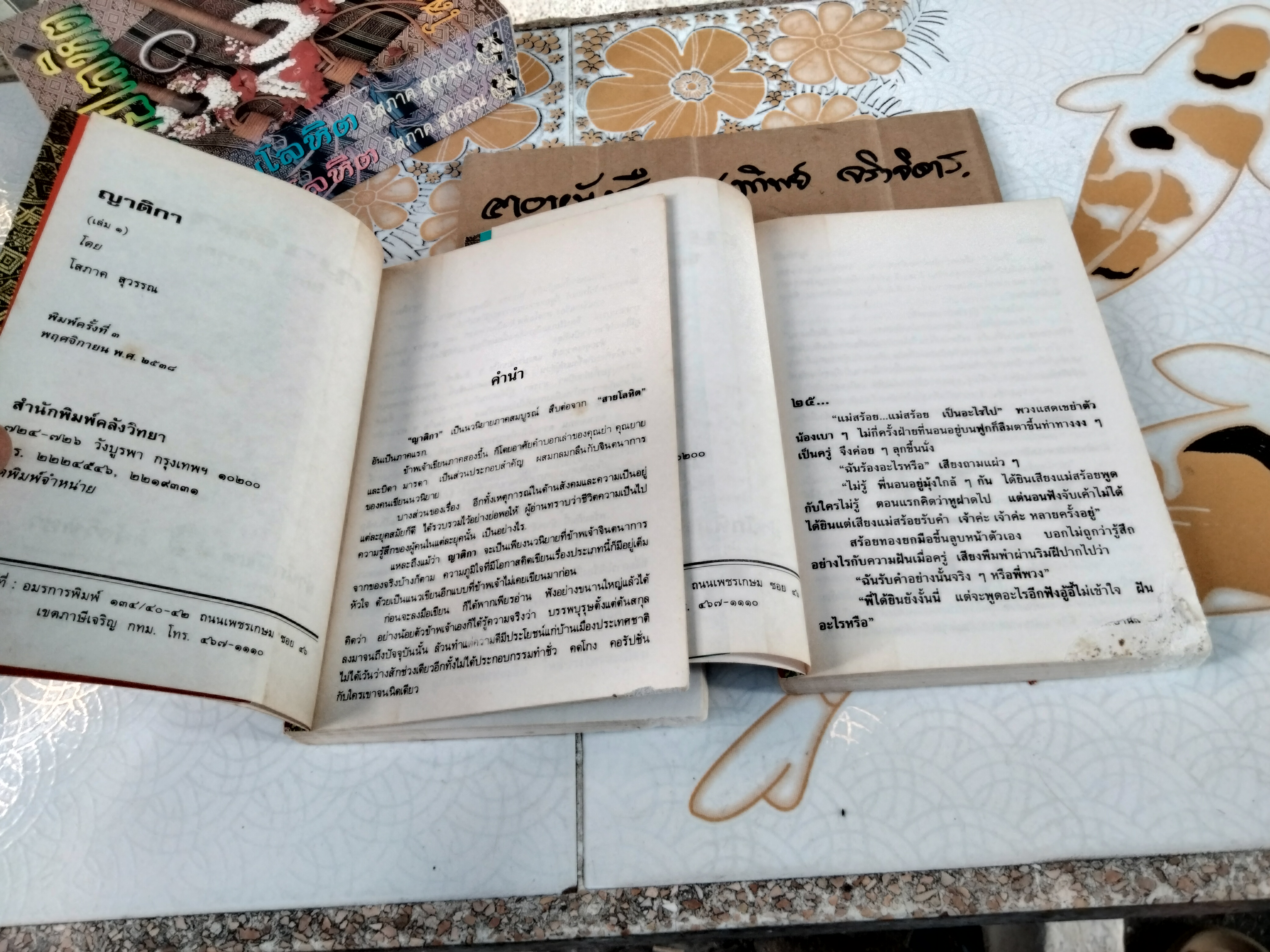 ญาติกา (2 เล่มจบ) - โสภาค สุวรรณ **ตำหนิโดนปลวกกิน **สินค้าหมด**