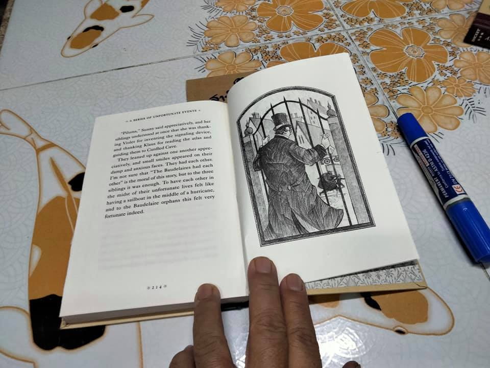 THE WIDE WINDOW (เล่มที่ 3) A SERIES OF UNFORTUNATE EVENTS ฉบับภาษาอังกฤษ