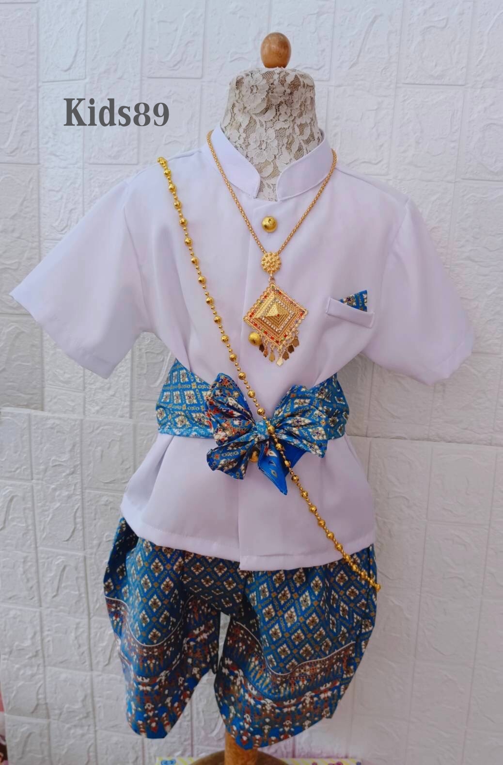 ชุดไทยเด็กชาย set3ชิ้น