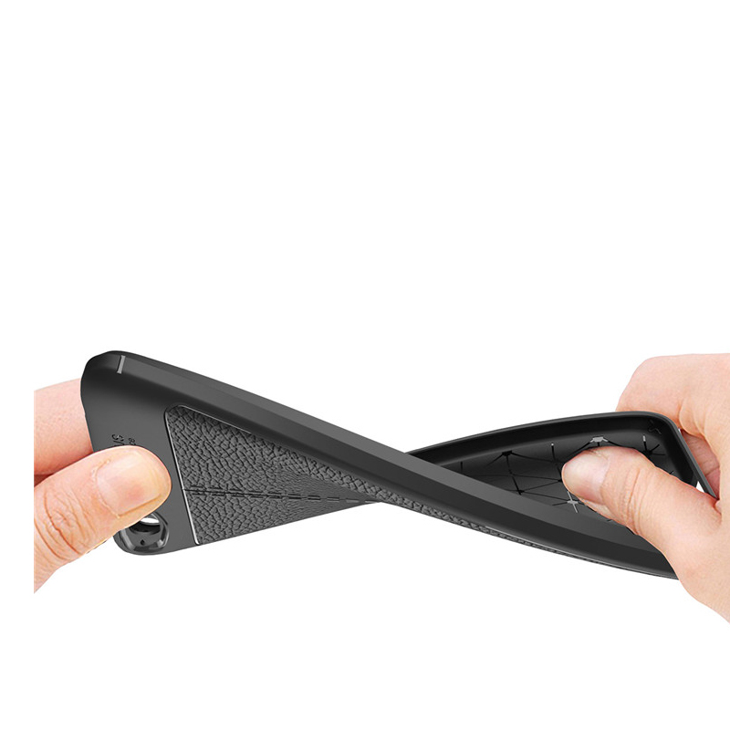 Case Xiaomi Redmi 5A #เคสฝาหลังผิวลิ้นจี่ช่วยป้องกันลายนิ้วมือและกันลื่นได้ดี