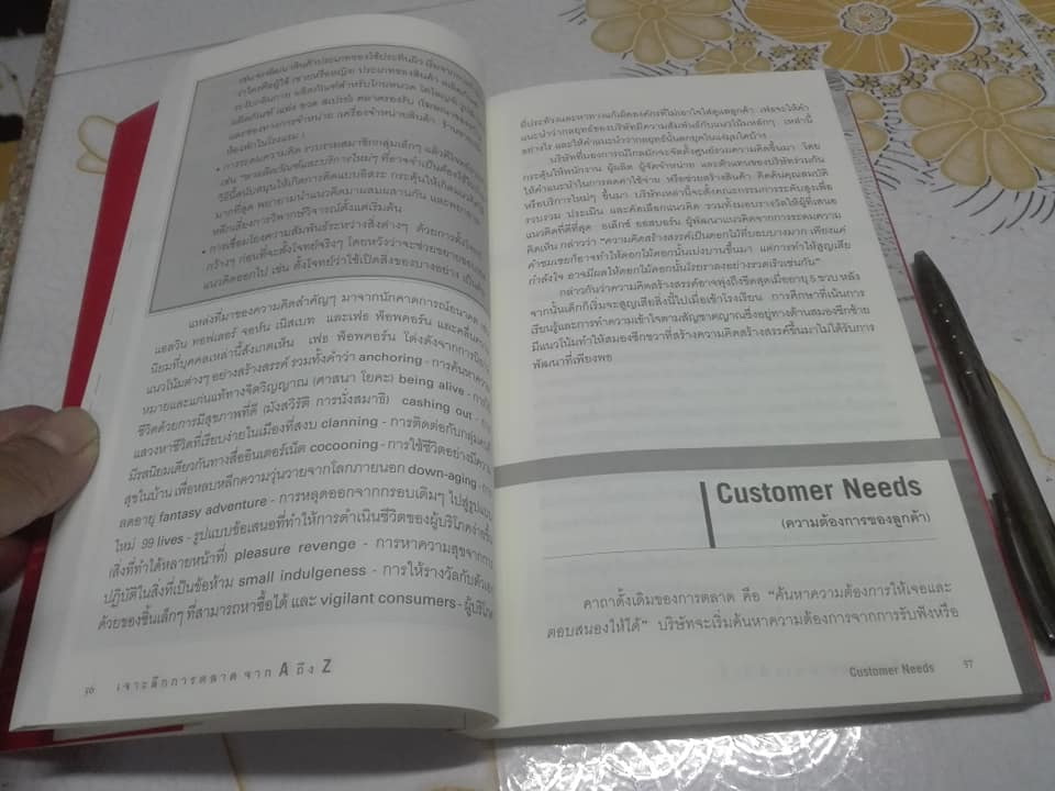 เจาะลึกการตลาด จาก A ถึง Z Marketing Insights form A to Z โดย ฟิลิป คอตเลอร์ **สินค้าหมด**