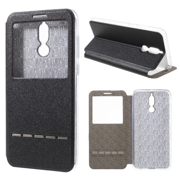 Case Huawei nova 2i #เคสฝาพับมีช่องวิวพร้อมปุ่มสัมผัสเพื่อรับสายปฏิเสธสายเรียกเข้าใช้งานสะดวก