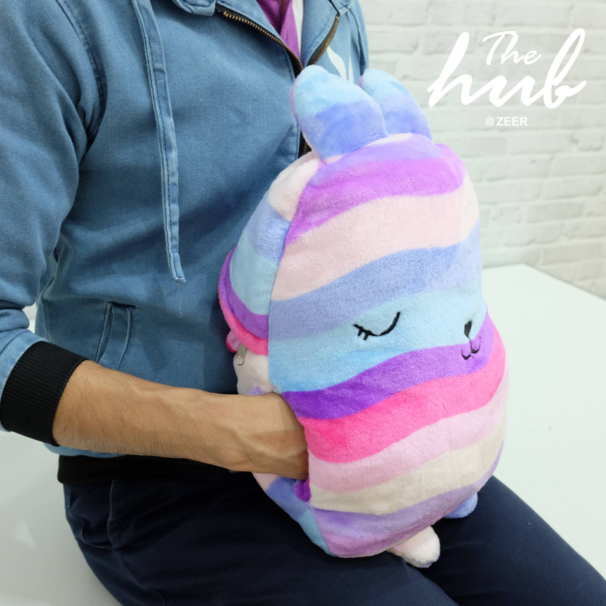 หมอนผ้าห่มคราฟคัลเลอร์ฟูล