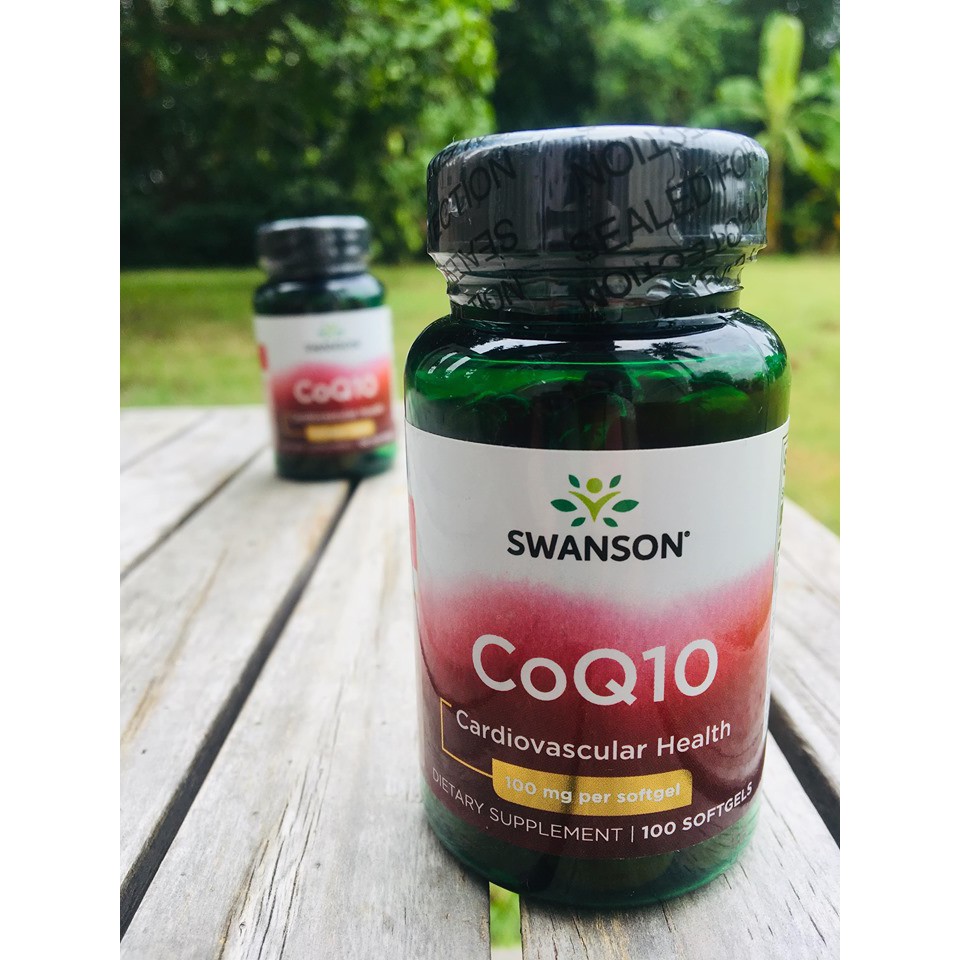 Ultra Coenzyme Q10, 100mg 100 Softgels (Swanson®) เพื่อสุขภาพหัวใจและหลอดเลือด #Q10 #คิวเทน #โคคิวเทน