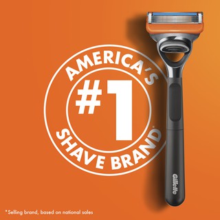 Gillette® Fusion5 Progilde Signature Edition 1 Razor Handle 1 Stand and 1 Blade Refill ชุดมีดโกน ยิลเลตต์