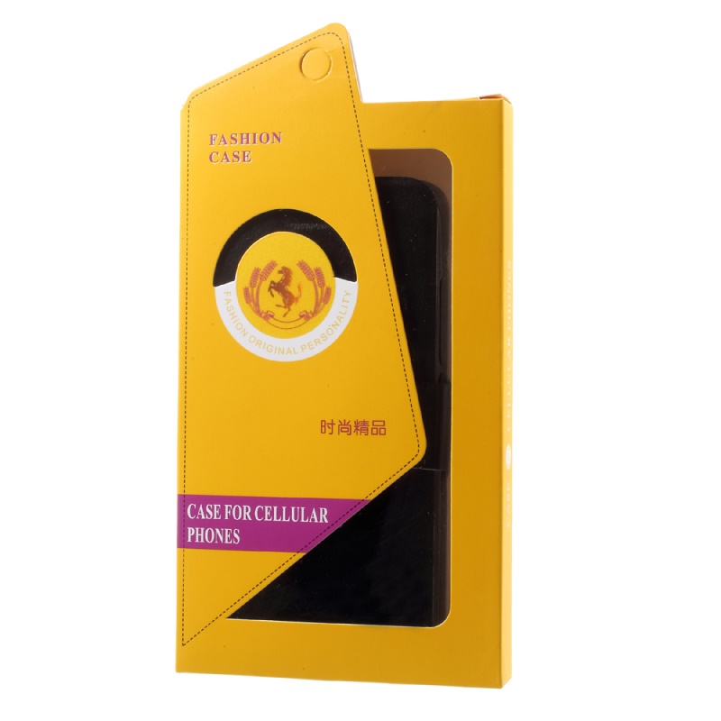 Case Asus ZenFone Live (L1) ZA550KL #เคสฝาพับหนัง PU ผิวหนังม้าปกเสริมแผ่นเหล็กมีช่องใส่บัตรคุณภาพดี