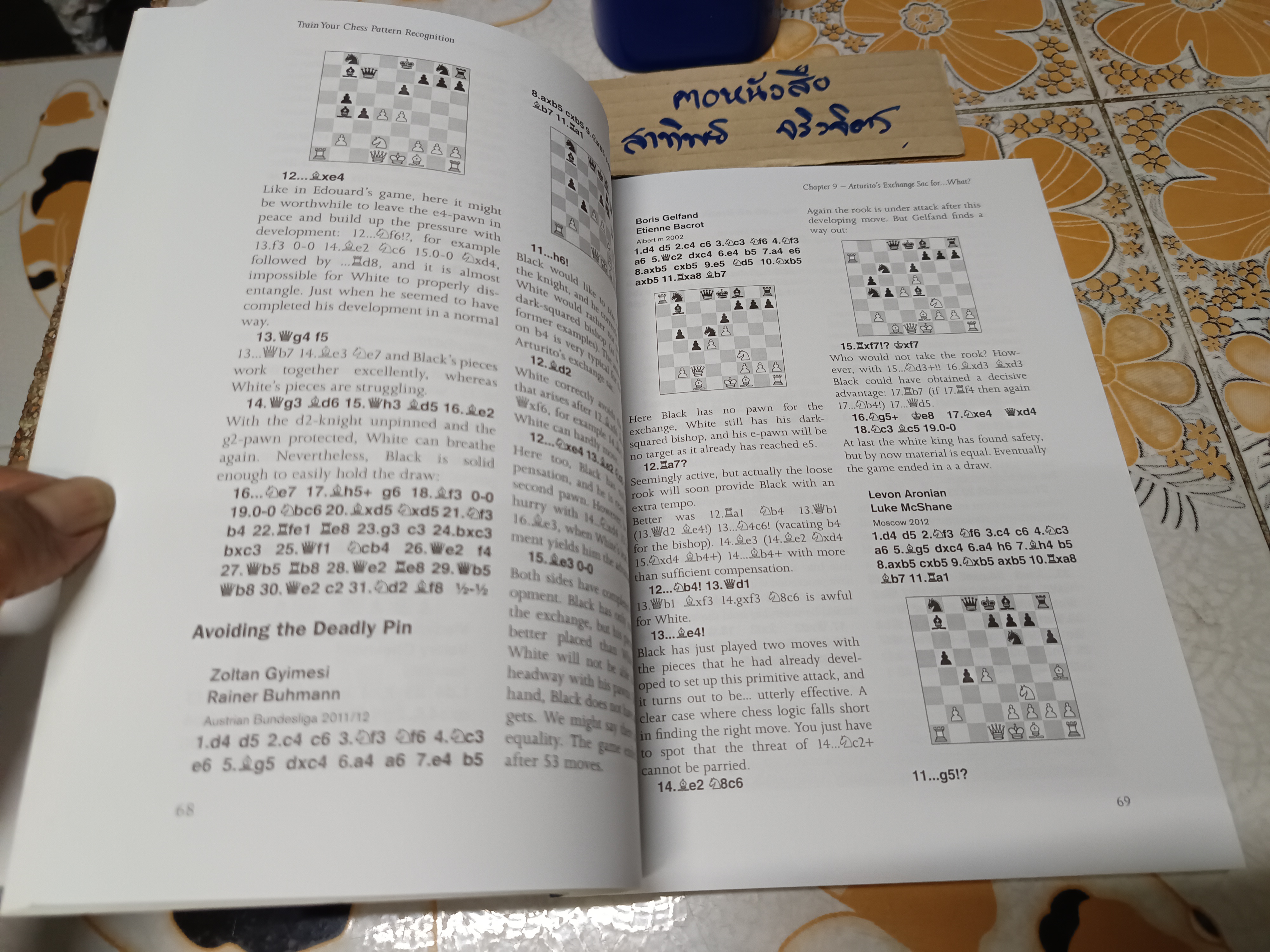 Train Your Chess Pattern Recognition Arthur Van De Oudeweetering **สินค้าหมด**