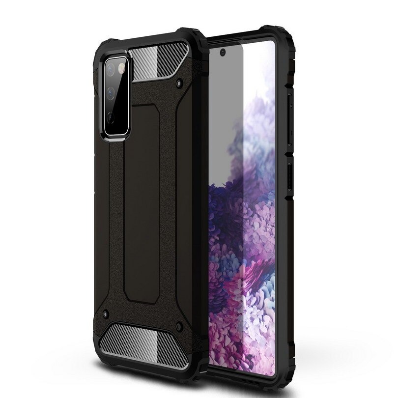 Case Samsung Galaxy S20 FE / S20 FE 5G #เคสฝาหลังเกราะป้องกัน ไฮบริด พลาสติก+TPU Heavy Duty Rugged Hybrid